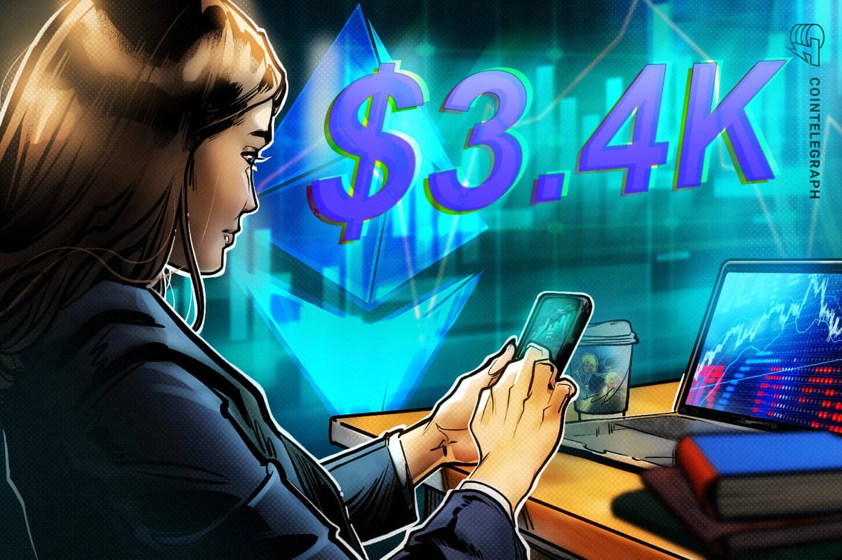 ETH Hits $3.4K But Several Factors Put A Pause On Ether’s Rally