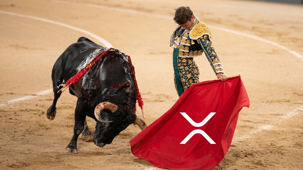 XRP price is coiling, and its prediction is getting more bullish than ever. A bull flag is forming with a golden cross.